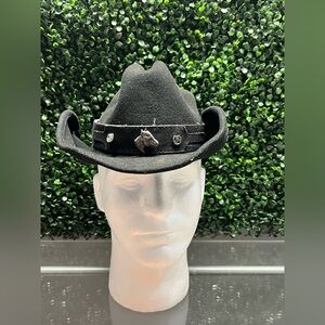 Bullhide Kids Black Cowboy Hat with Horse